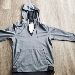 Barely worn- under armor pullover hoodie.